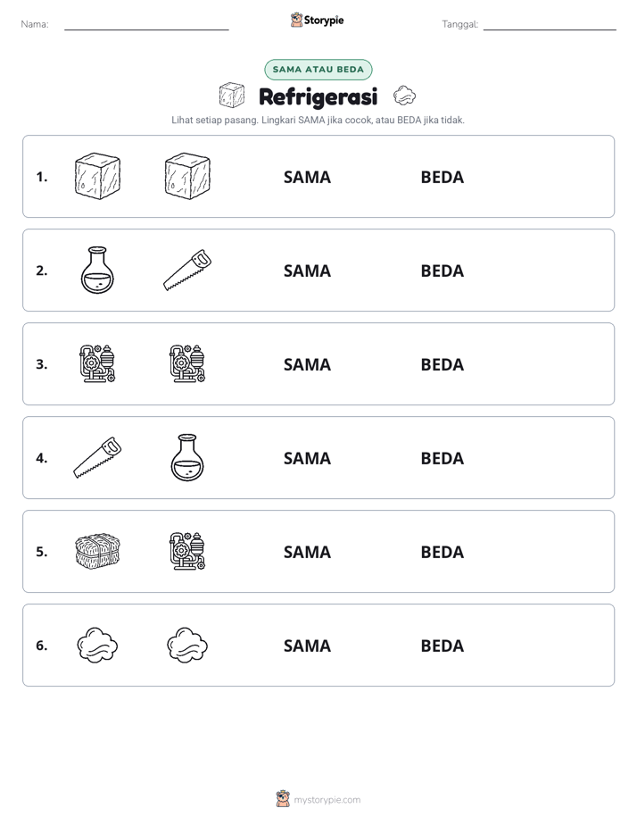 Sama atau Berbeda