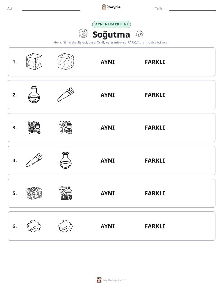 Aynı mı Farklı mı