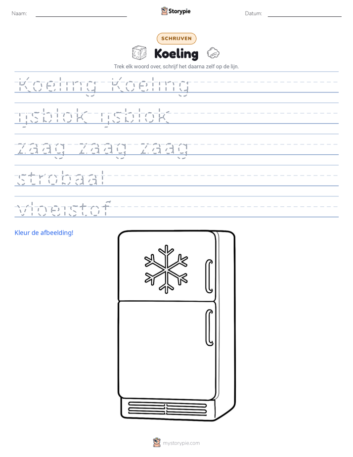 Schrijf Oefening