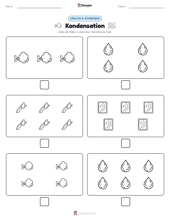 Zählen & Schreiben
