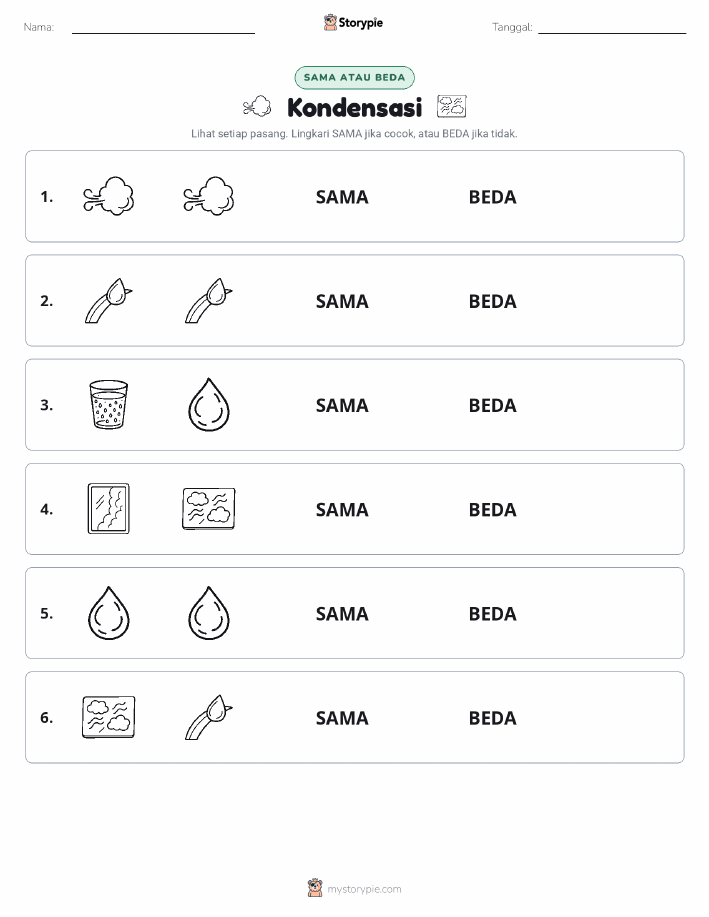 Sama atau Berbeda