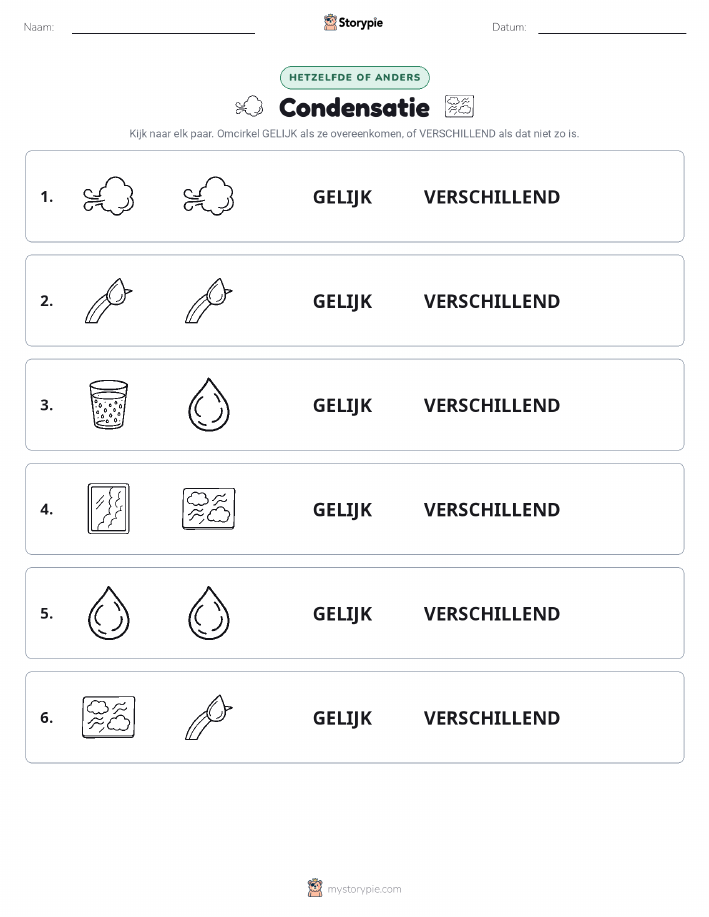 Zelfde of Verschillend