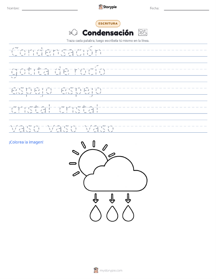 Práctica de Escritura