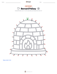 Bernard Palissy printable worksheet preview