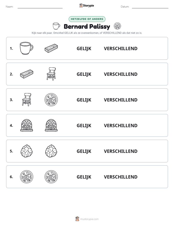 Zelfde of Verschillend