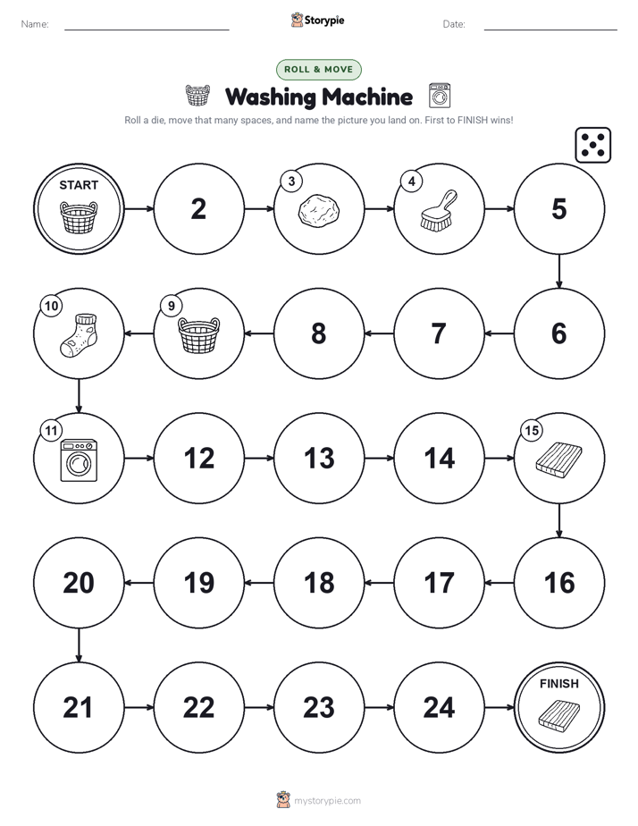 Roll & Move Game