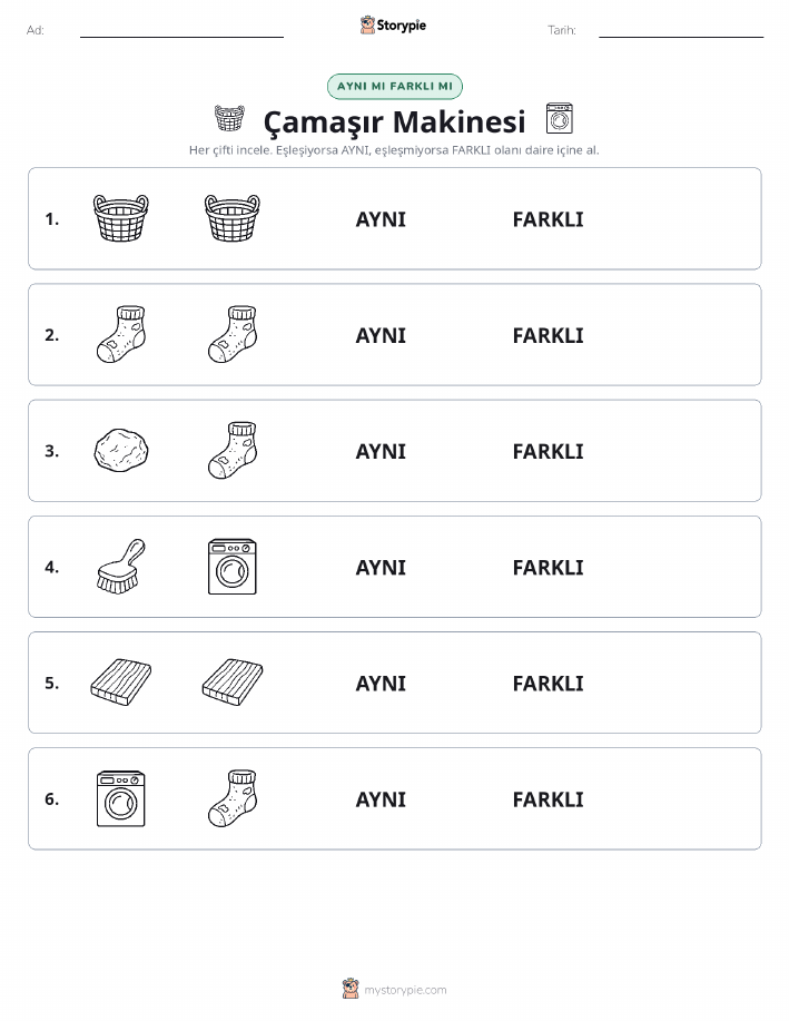 Aynı mı Farklı mı