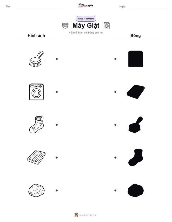 Ghép Hình Bóng