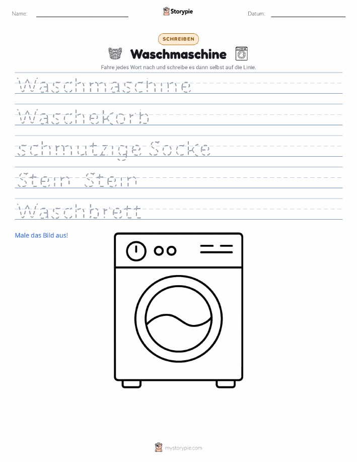 Schreibübung