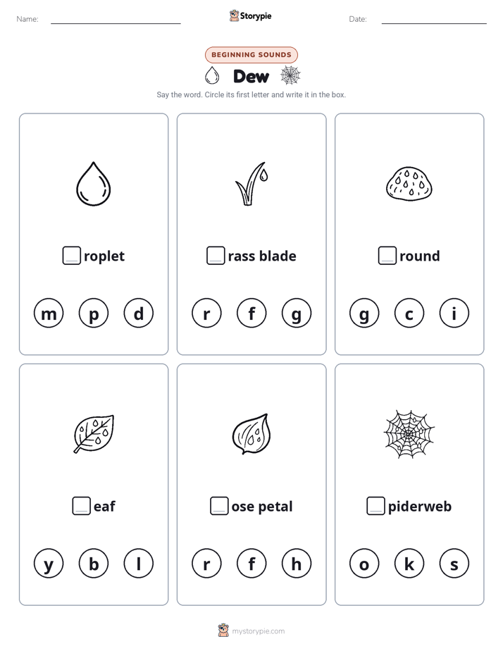 Beginning Sounds