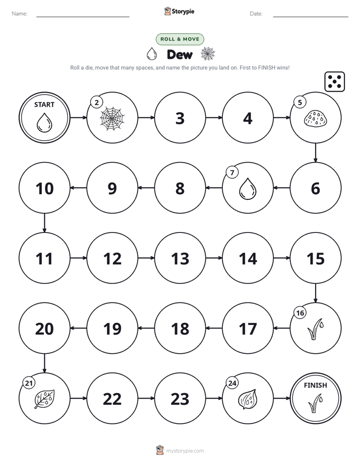 Roll & Move Game