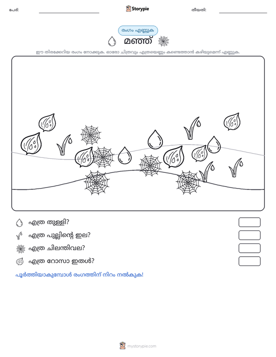 എണ്ണുന്ന ദൃശ്യങ്ങൾ