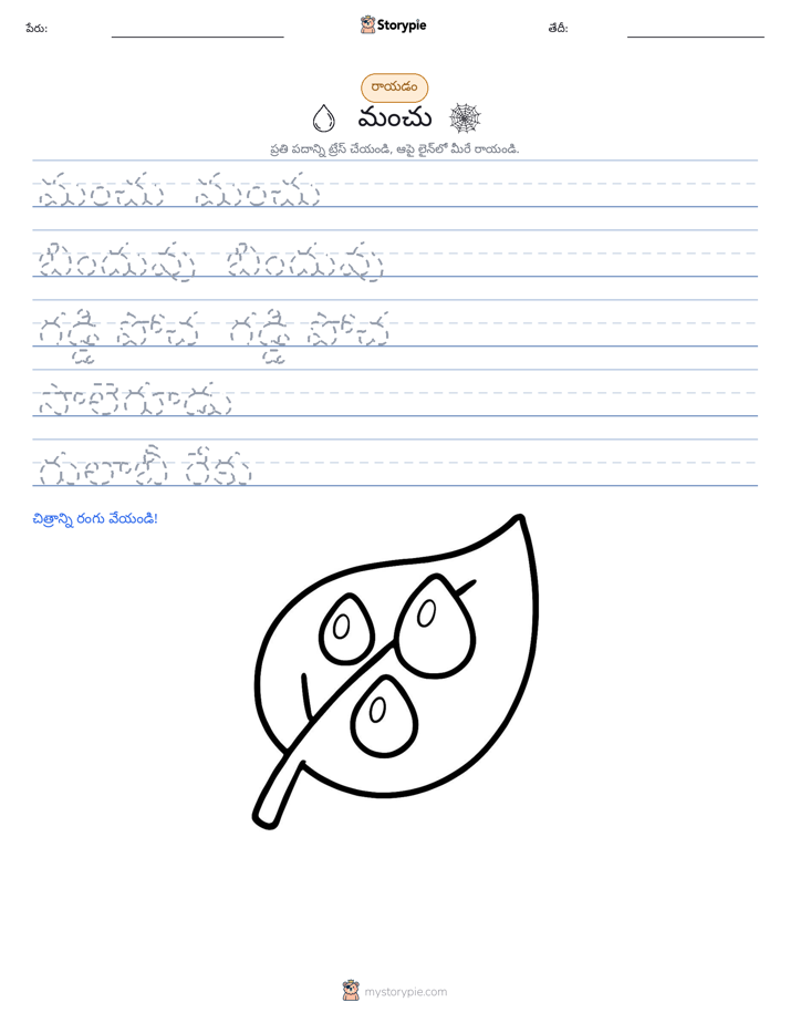 రాయడం సాధన