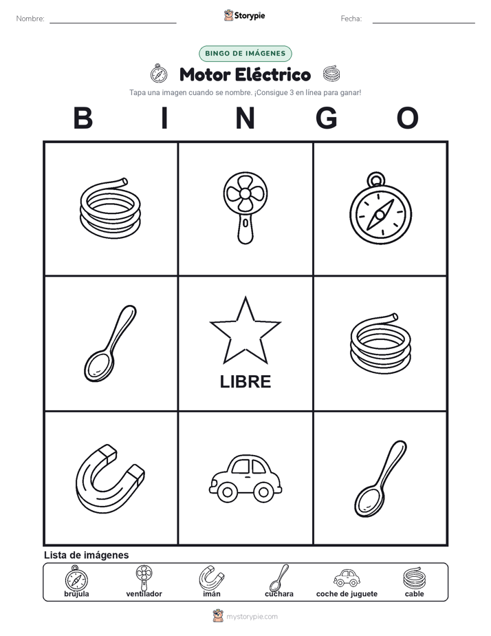 Bingo de Imágenes