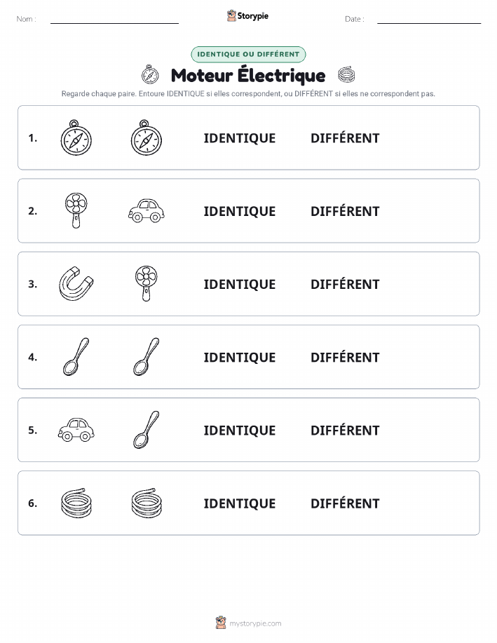 Identique ou Différent