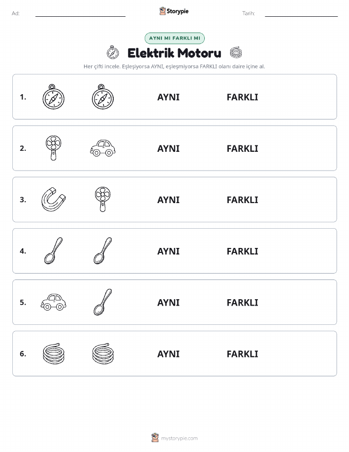 Aynı mı Farklı mı