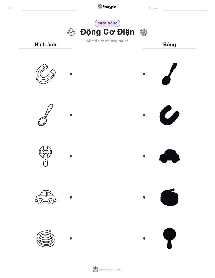 Ghép Hình Bóng
