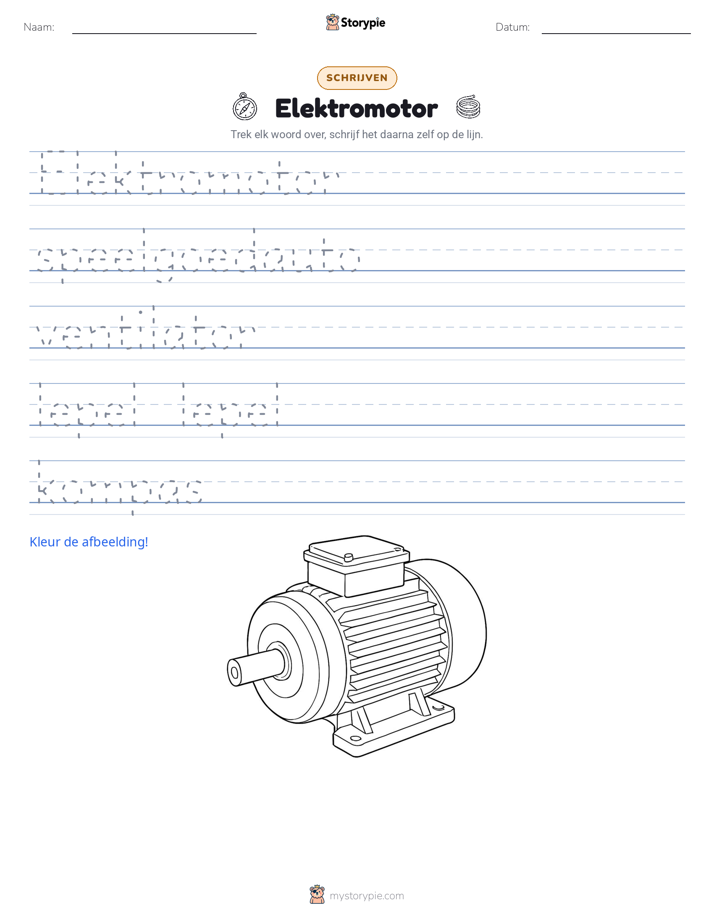 Schrijf Oefening
