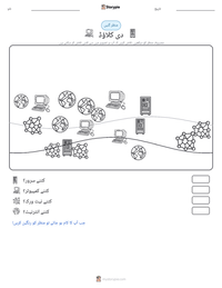 دی کلاؤڈ پرنٹ کرنے کے قابل ورکشیٹ کا پیش نظارہ
