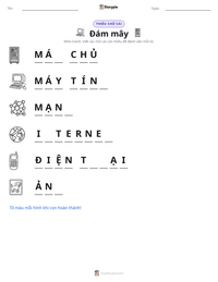 Xem trước tài liệu in sẵn Đám mây