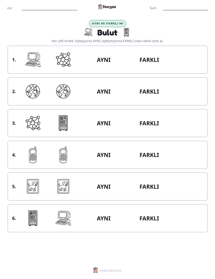 Aynı mı Farklı mı