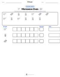 Microwave Oven printable worksheet preview