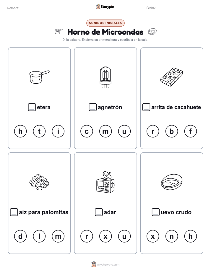 Sonidos Iniciales