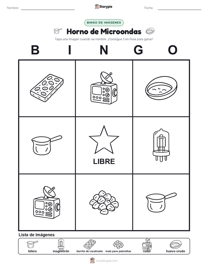 Bingo de Imágenes