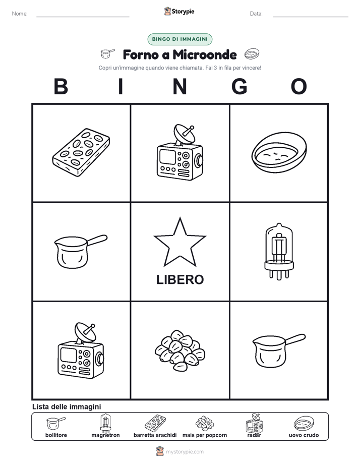 Bingo delle Immagini