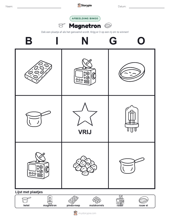 Afbeelding Bingo