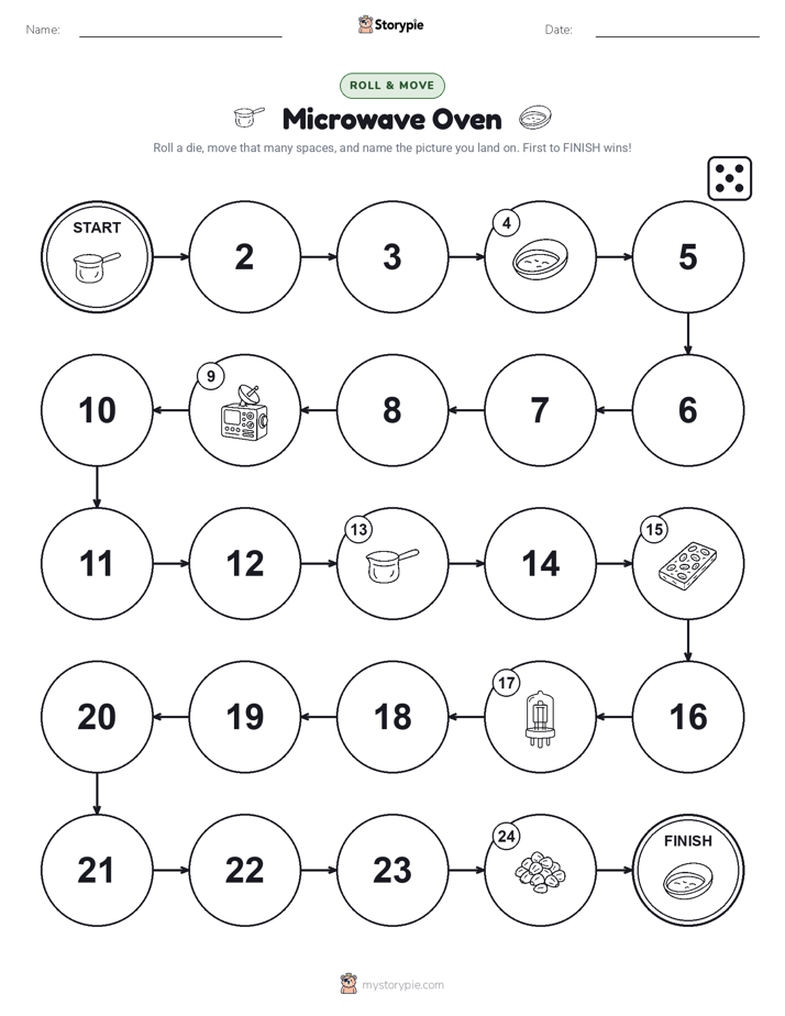 Roll & Move Game
