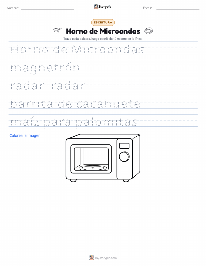 Práctica de Escritura