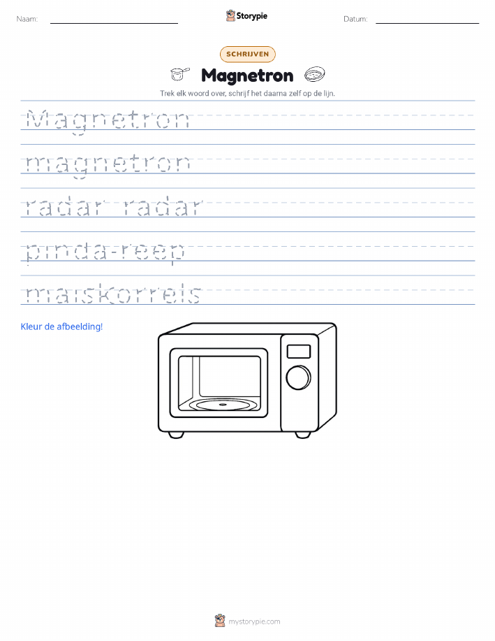Schrijf Oefening