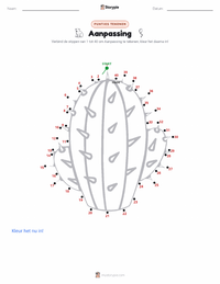 Aanpassing afdrukbare werkblad voorbeeld