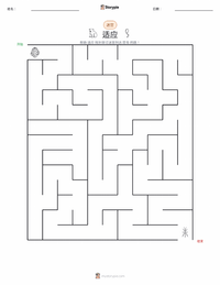 适应 可打印工作表预览