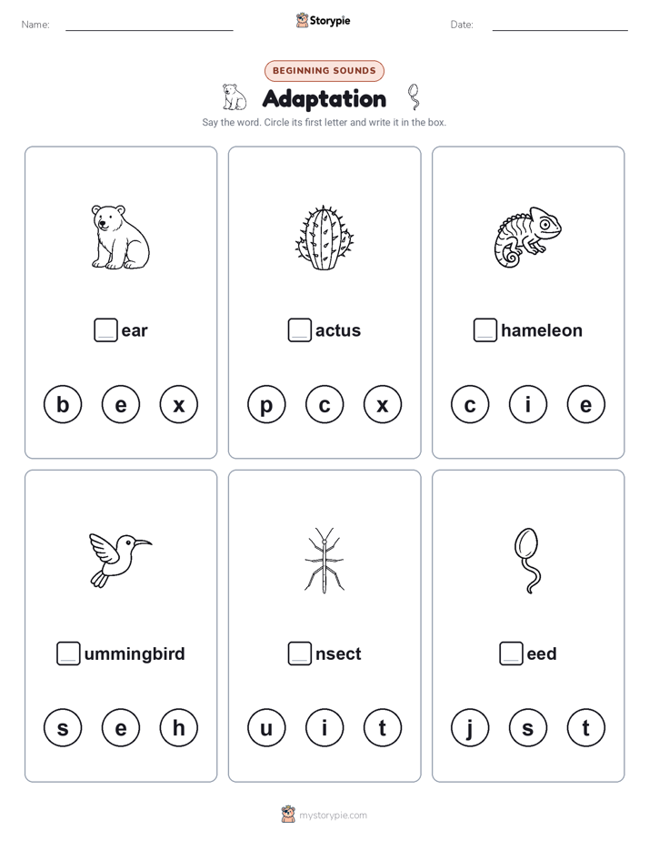 Beginning Sounds