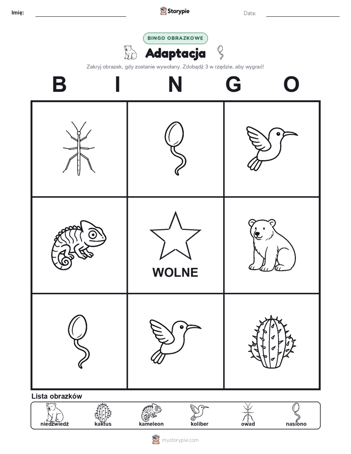 Bingo obrazkowe