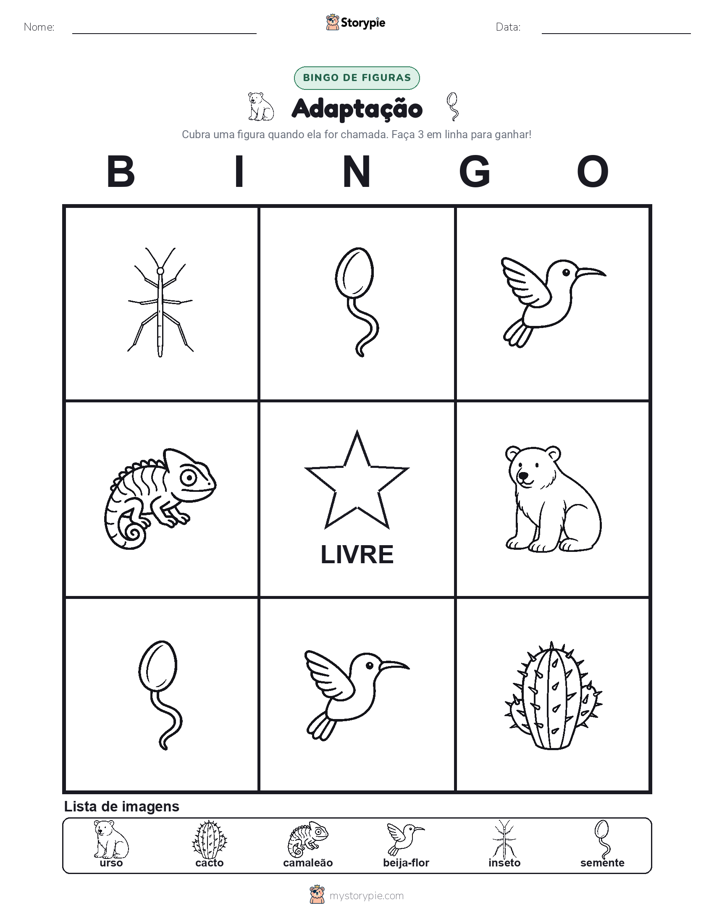 Bingo de Imagens