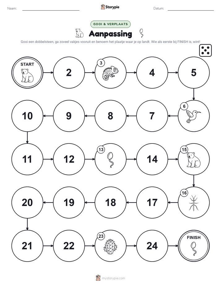 Rol & Beweeg Spel