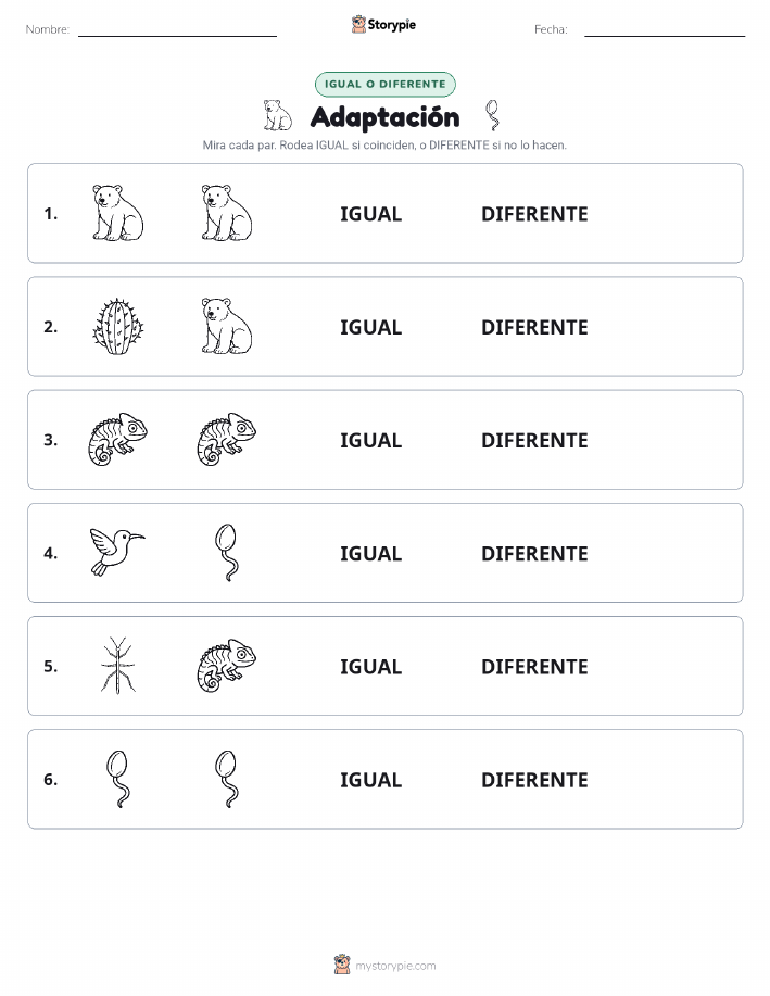 Igual o Diferente