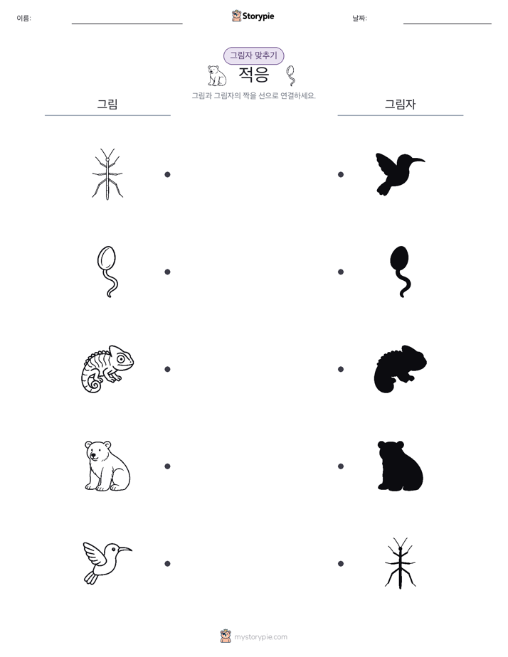 그림자 맞추기