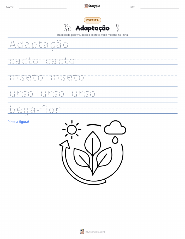 Prática de Escrita