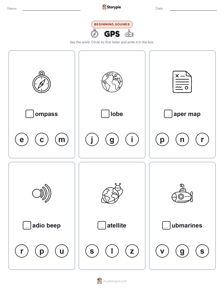 Beginning Sounds