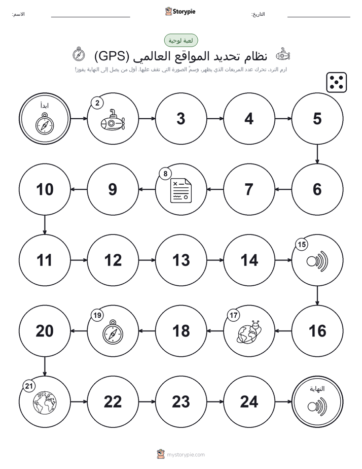 لعبة لف و تحرك