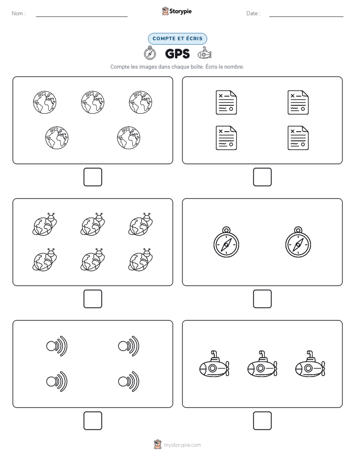 Compter & Écrire