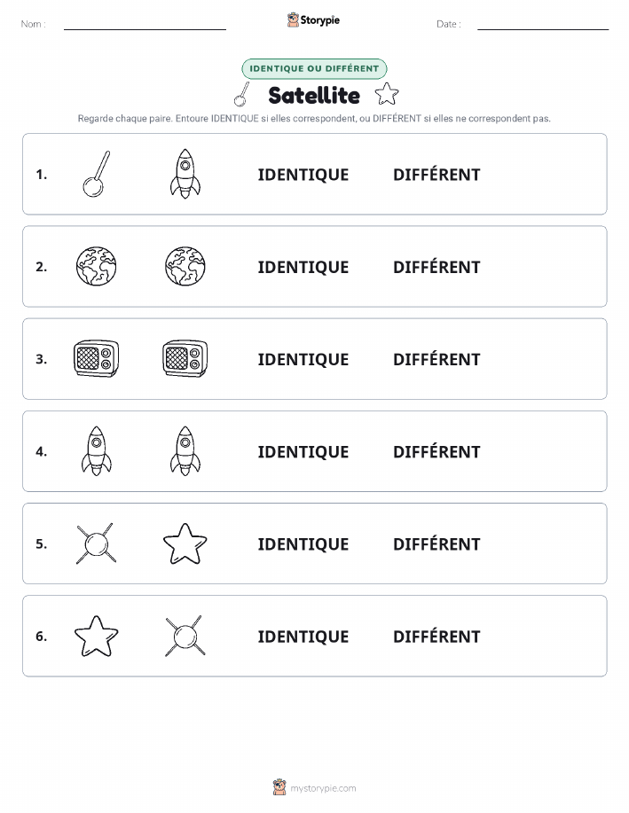 Identique ou Différent