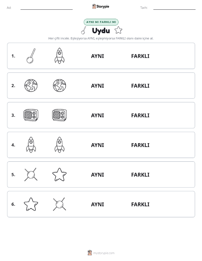 Aynı mı Farklı mı