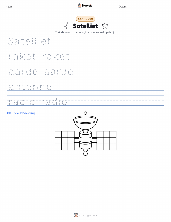 Schrijf Oefening