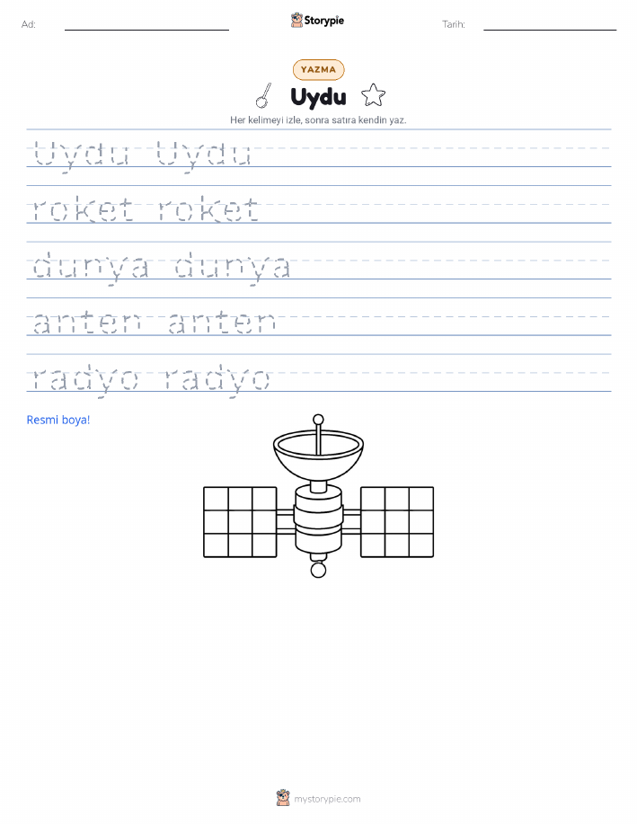 Yazma Pratiği