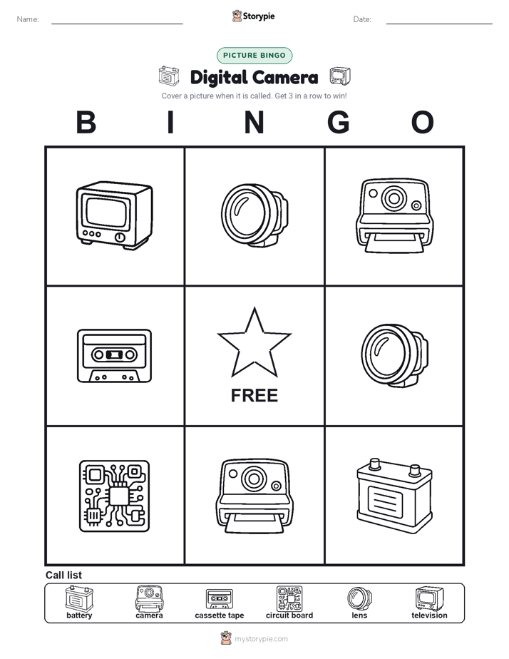 Picture Bingo